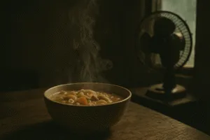 Steaming Sopas In Heat